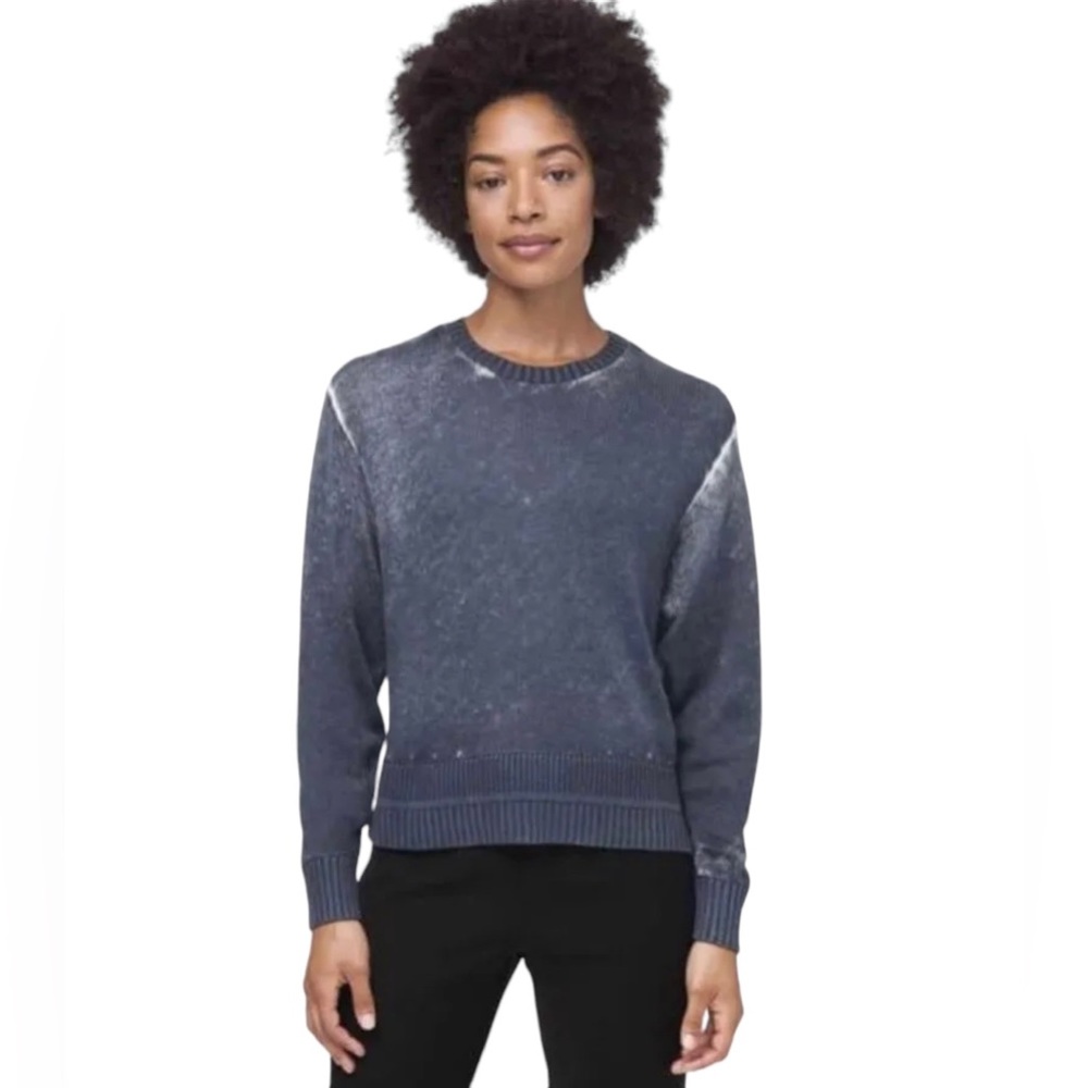 LULULEMON Sweater Hazy Day Shadow Cashmere Blend Gray
